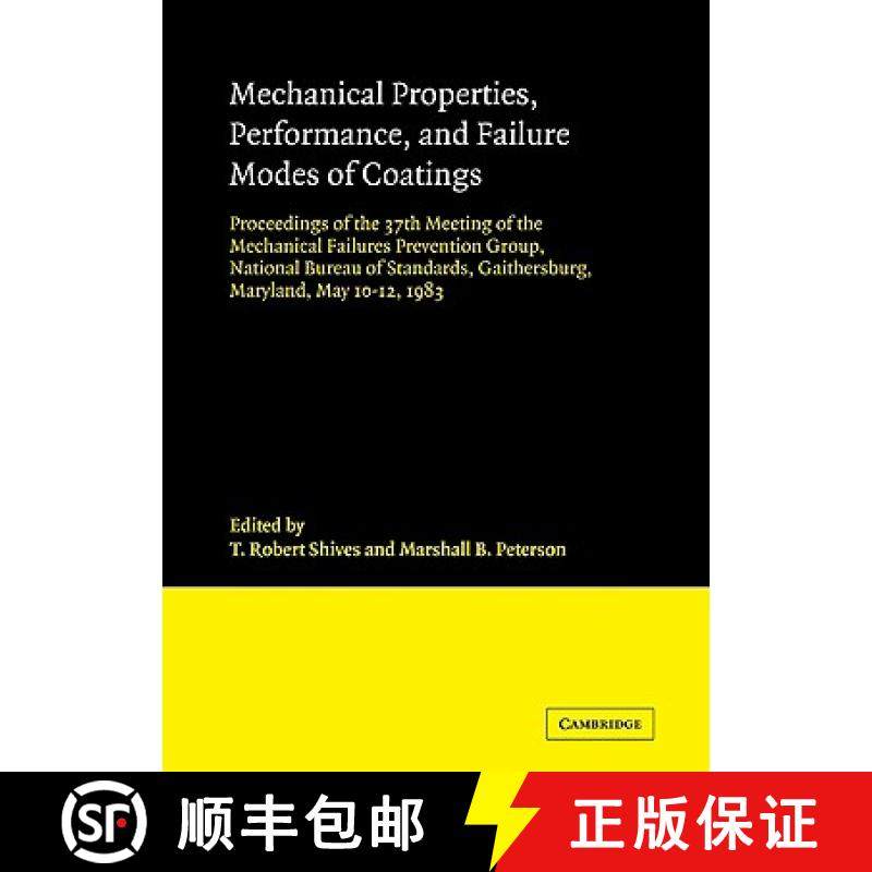 【3-4周达】Mechanical Properties, Performance, and Failure Modes of Coatings [9780521103558]