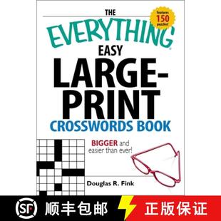 Easier 4周达 Easy Everything Print and Than Bigger The Book Crosswords 9781598692372 Ever Large