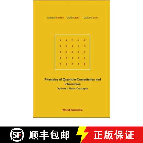 【3-4周达】Principles Of Quantum Computation And Information - Volume I: Basic Concepts [9789812388582]