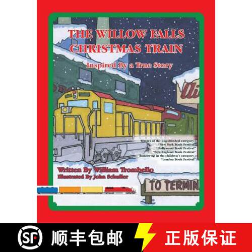 【3-4周达】The Willow Falls Christmas Train [9780984299805]
