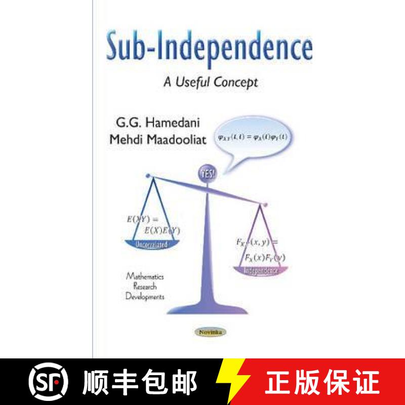 【3-4周达】Sub-Independence: A Useful Concept [9781634634762]