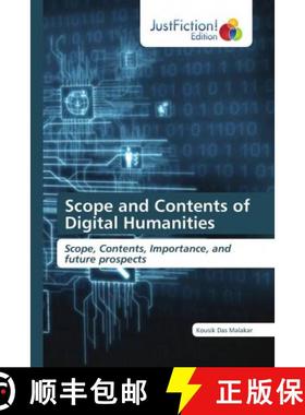 预订 Scope and Contents of Digital Humanities [9786200494641]