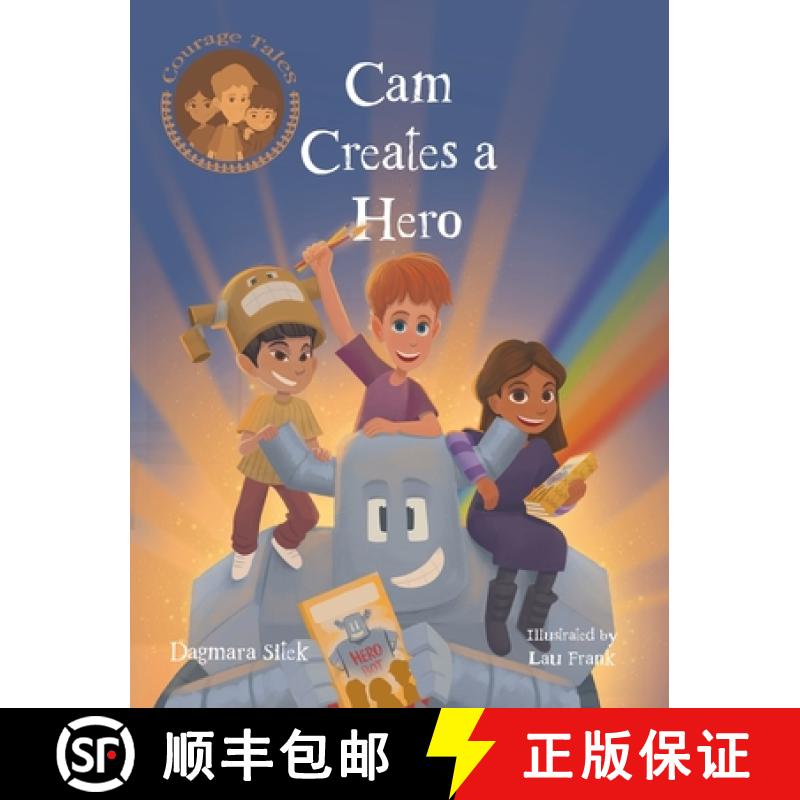 【2-3周达】Cam Creates A Hero: Growth Mindset Book For Kids [9781738128563]