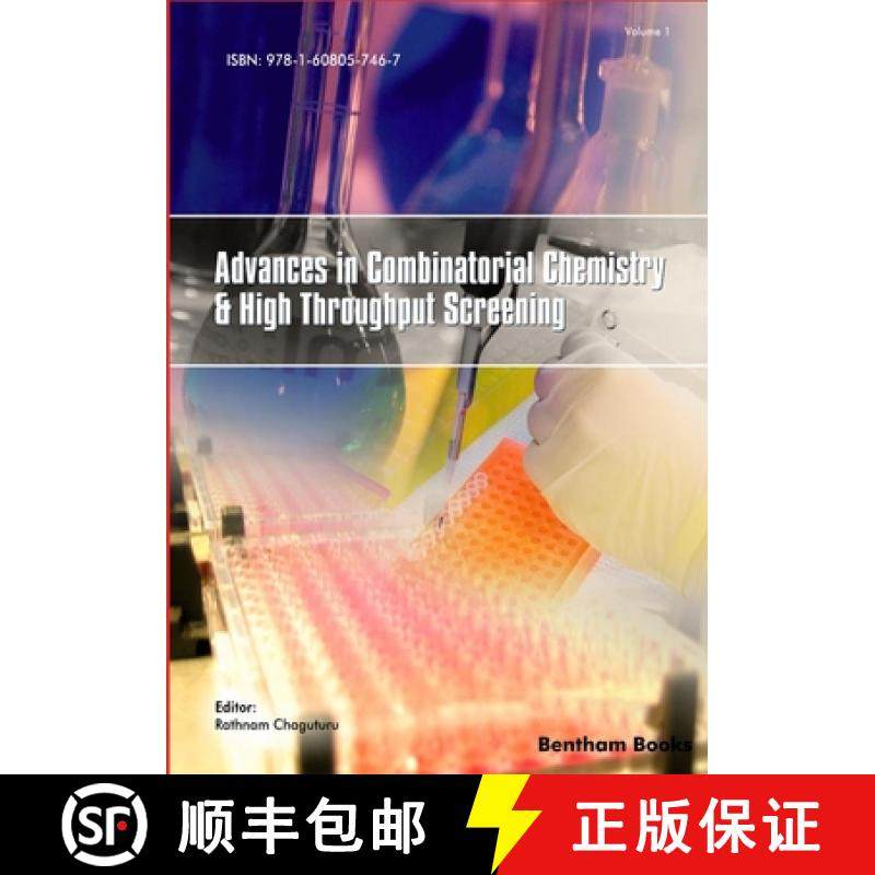 预订 Advances in Combinatorial Chemistry and High Throughput Screening: Volume 1 [9781608057467]
