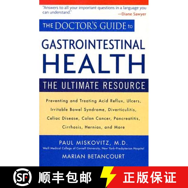 【3-4周达】The Doctor'S Guide To Gastrointestinal Health: Preventing And Treating Acid Reflux, Ulcers... [9780471462378]