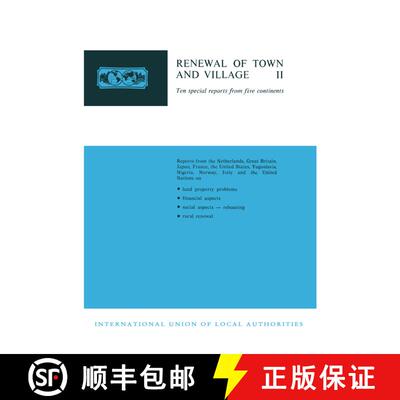 【3-4周达】Renewal of Town and Village II: Ten special reports from five continents [9789401770880]