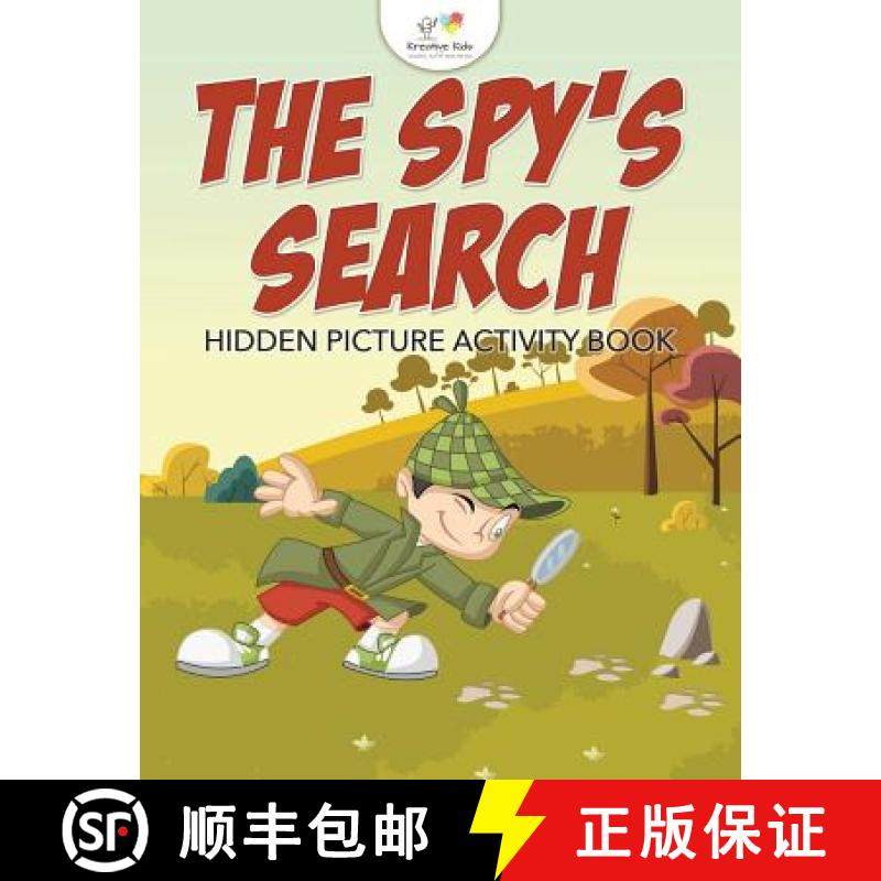 【3-4周达】The Spy's Search: Hidden Picture Activity Book [9781683771951]