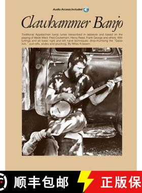 【3-4周达】Clawhammer Banjo - Book/Online Audio [9780825601514]