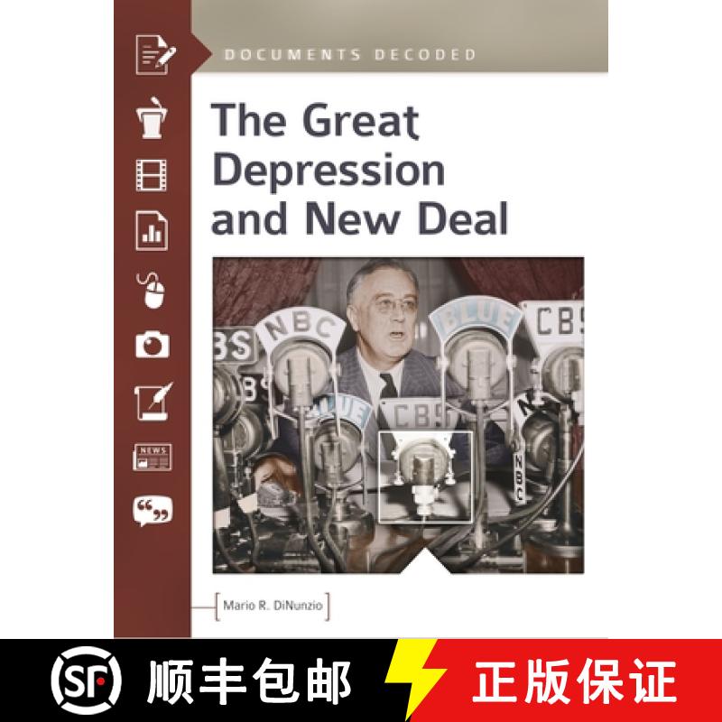 预订 The Great Depression and New Deal: Documents Decoded [9781610695343]
