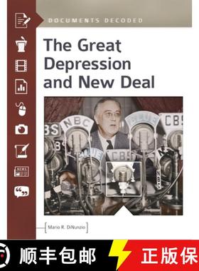 预订 The Great Depression and New Deal: Documents Decoded [9781610695343]