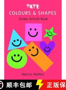 【3-4周达】Colours & Shapes: Sticker Activity Book: Sticker Activity Book [9781849765718]