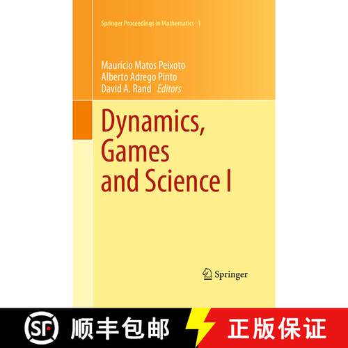 【3-4周达】Dynamics, Games and Science I : DYNA 2008, in Honor of Maurício Peixoto and David Rand, U... [9783662518946]