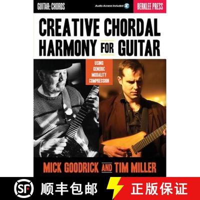 【3-4周达】Creative Chordal Harmony for Guitar Using Generic Modality Compression Berklee Guide with ... [9780876391280]