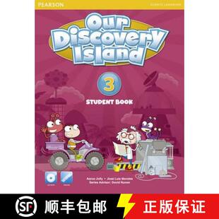 【2-3周达】Our Discovery Island American Edition Students' Book with CD-rom 3 Pack [9781447900634]