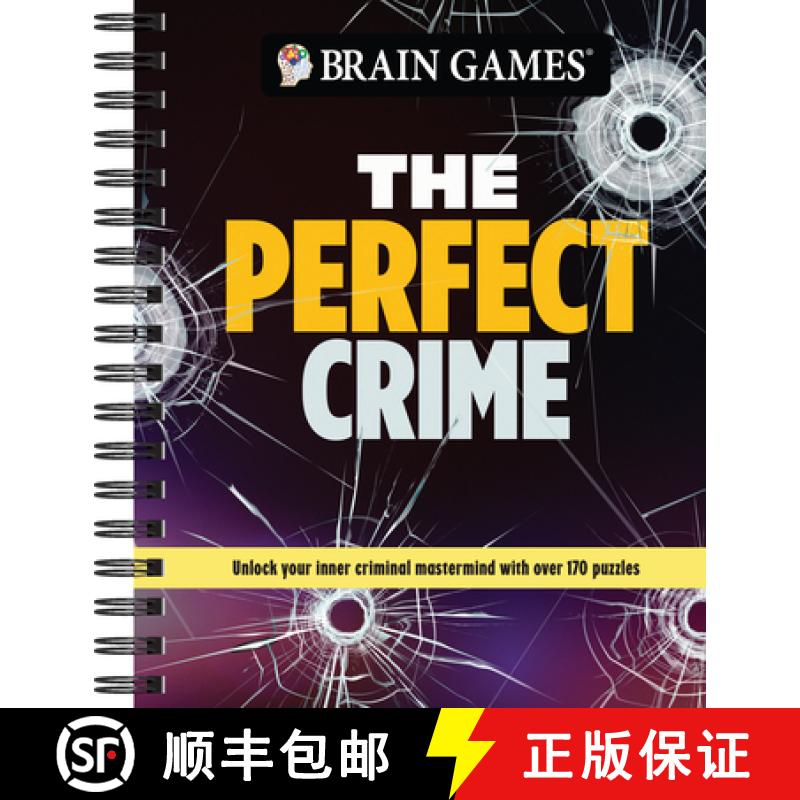 【3-4周达】Brain Games - The Perfect Crime: Unlock Your Inner Criminal MasterMind with Over 170 Puzzles [9781639386420]