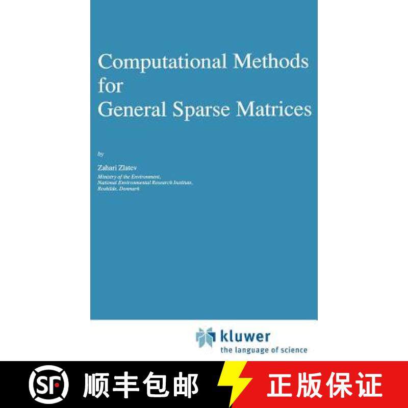 【3-4周达】Computational Methods for General Sparse Matrices [9780792311546]