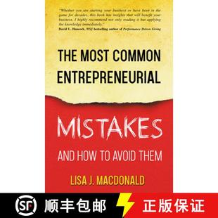 How The Mistakes 预订 9781637424735 Common Them Most Entrepreneurial Avoid and
