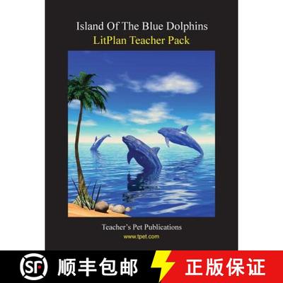 【3-4周达】Litplan Teacher Pack: Island of the Blue Dolphins [9781602491922]
