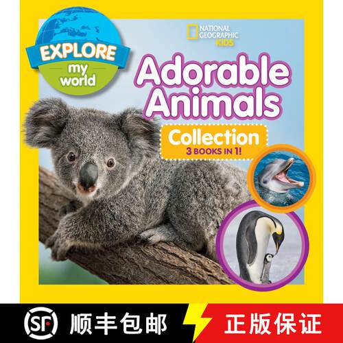 预订 Explore My World Adorable Animals Collection 3-in-1 (Bind-Up) [9781426329494]