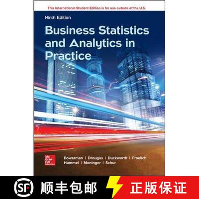 【3-4周达】ISE Business Statistics and Analytics in Practice [9781260287844]