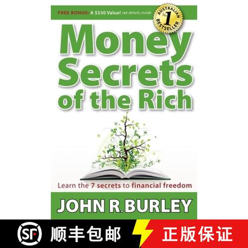 【3-4周达】Money Secrets of the Rich : Learn the 7 Secrets to Financial Freedom [9781600376191]