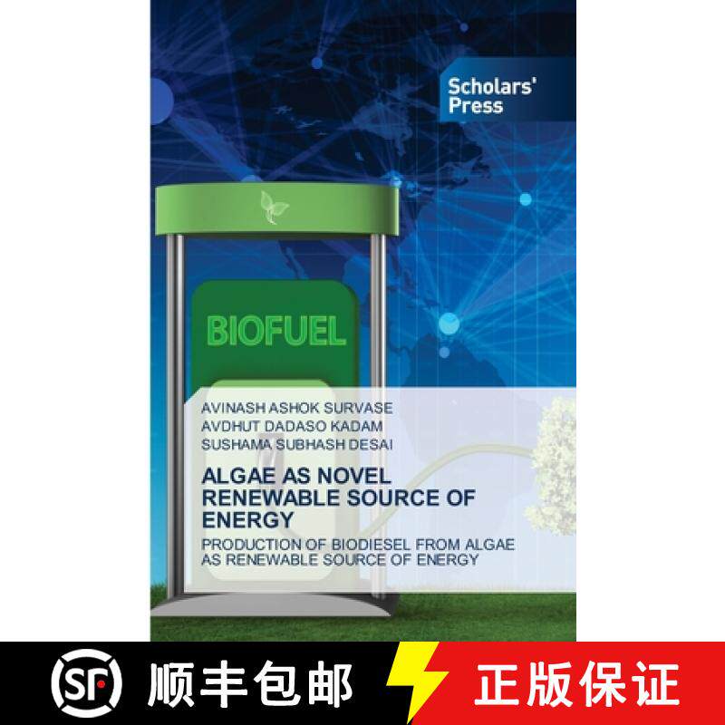 【3-4周达】Algae as Novel Renewable Source of Energy [9783639719116]