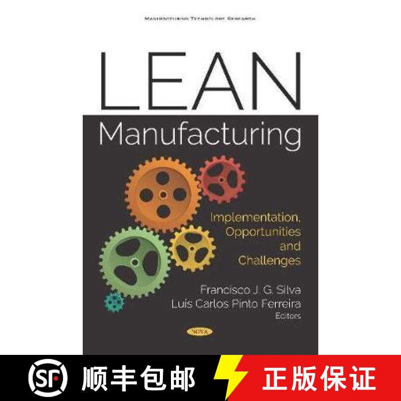 【3-4周达】Lean Manufacturing: Implementation, Opportunities and Challenges [9781536157253]