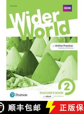 【3-4周达】Wider World 2 Teacher's Book with MyEnglishLab & Online Extra Homework + DVD-ROM Pack [9781292231303]