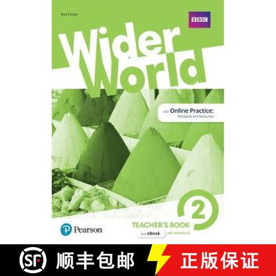 【3-4周达】Wider World 2 Teacher's Book with MyEnglishLab & Online Extra Homework + DVD-ROM Pack [9781292231303]