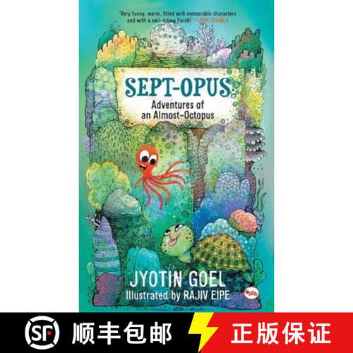 【3-4周达】Sept-opus: Adventures of an Almost-Octopus (Rot8 the Sept-opus) [9788129135926]