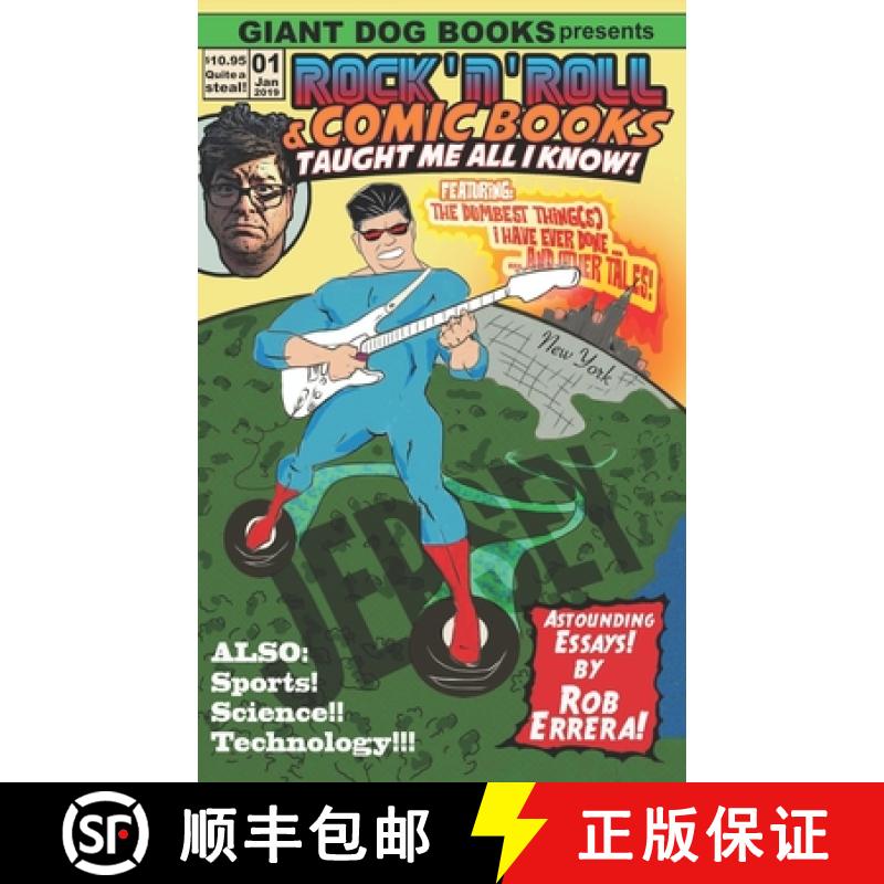 【3-4周达】Rock 'n' Roll and Comic Books Taught Me All I Know [9781949043136]