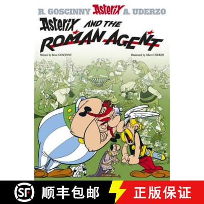 【3-4周达】Asterix: Asterix and The Roman Agent: Album 15 [9780752866338]