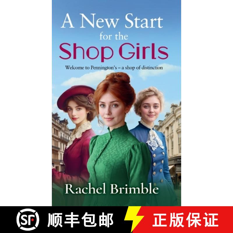 【2-3周达】New Start for the Shop Girls: A heartwarming and uplifting saga from Rachel Brimble [9781836789956]