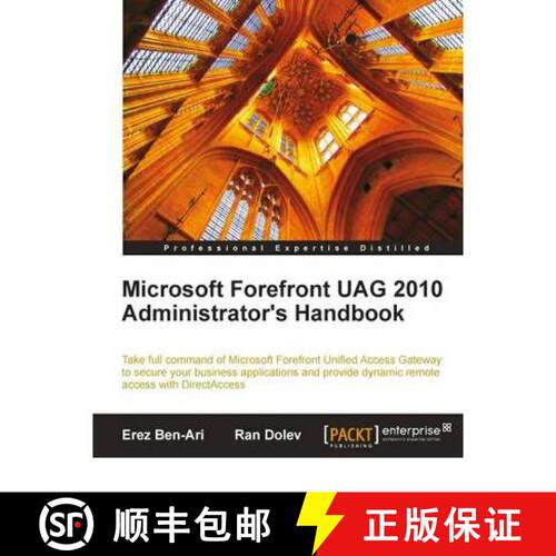 预订 Microsoft Forefront Uag 2010 Administrator's Handbook [9781849681629]
