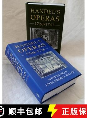 【3-4周达】Handel's Operas [2 Volume Set]: Volume I: 1704-1726; Volume II: 1726-1741 [9781843835264]