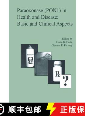 【3-4周达】Paraoxonase (PON1) in Health and Disease : Basic and Clinical Aspects [9781461353584]