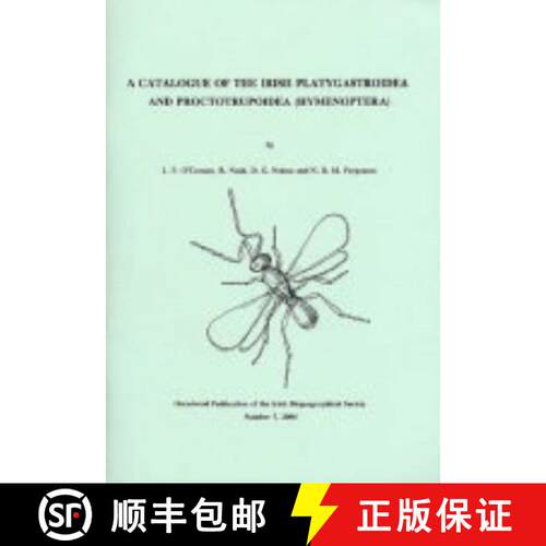 预订 A Catalogue of the Irish Platygastroidea and Proctotrupoidea (Hymenoptera) [9780951151464]
