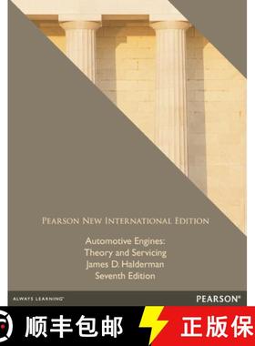 【3-4周达】Automotive Engines: Theory and Servicing: Pearson New International Edition [9781292027111]