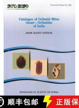 预订 Catalogue of Oribatid mites (Acari: Oribatida) of India [9788181715173]