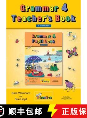 【3-4周达】Grammar 4 Teacher's Book : In Precursive Letters (British English edition) [9781844144778]