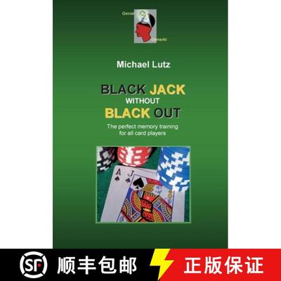 【3-4周达】Black Jack Without Black Out: The brilliant memory training for all card players [9783769368628]