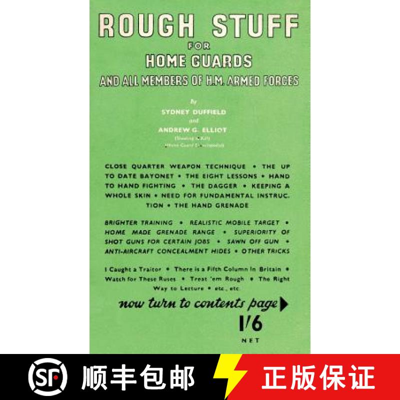 【2-3周达】Rough Stuff for Home Guards and Members of Hm Forces [9781783312641]
