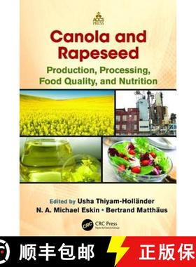 【3-4周达】Canola and Rapeseed: Production, Processing, Food Quality, and Nutrition [9781138199972]