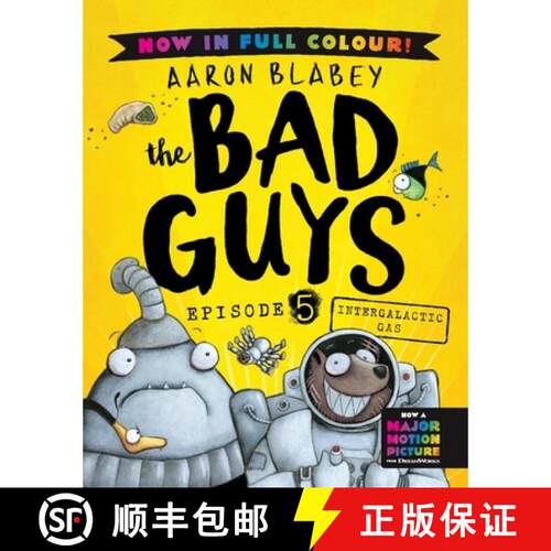 【3-4周达】The Bad Guys 5 Colour Edition: Intergalactic Gas [9780702342813]