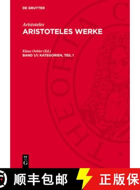 预订 Kategorien, Teil 1 [9783112750926]