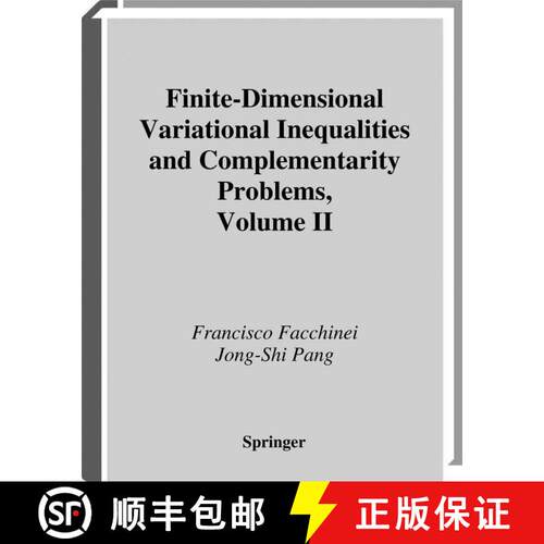 【3-4周达】Finite-Dimensional Variational Inequalities and Complementarity Problems [9781441930644]