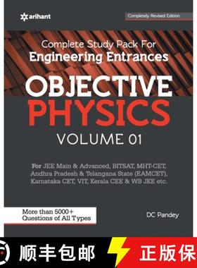 【3-4周达】Objective Physics Volume 1 For Engineering Entrances [9789388127929]