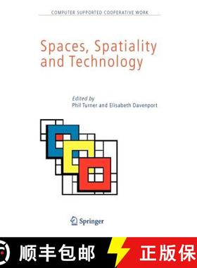【3-4周达】Spaces, Spatiality and Technology [9789048168293]