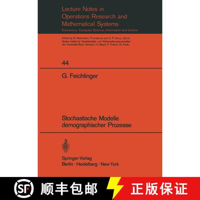 【3-4周达】Stochastische Modelle demographischer Prozesse [9783540054238]