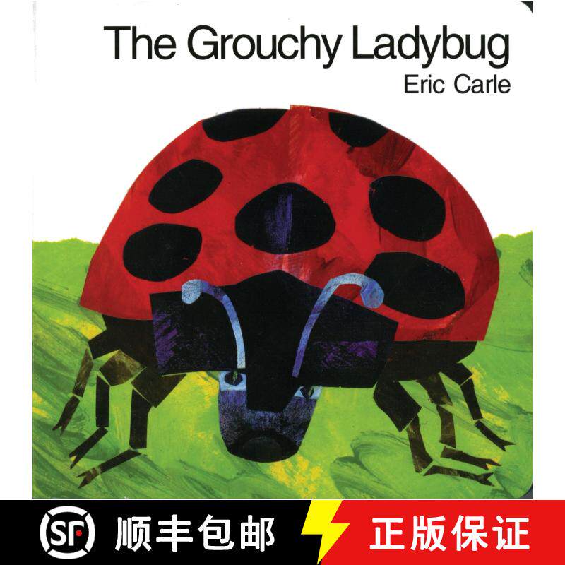 【3-4周达】The Grouchy Ladybug Board Book [9780694013203]图片